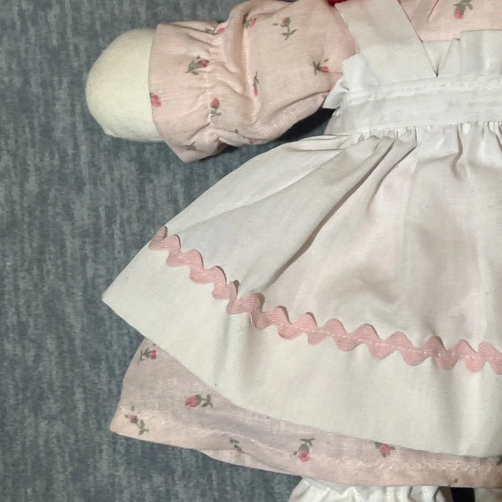 Raggedy Ann and Andy Dolls With Hardcover Book Vintage Stuffed 14.5